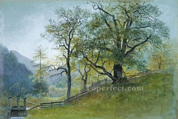 William Stanley Haseltine Painting - Vahm en Tirol cerca de Brixen paisaje Luminismo William Stanley Haseltine